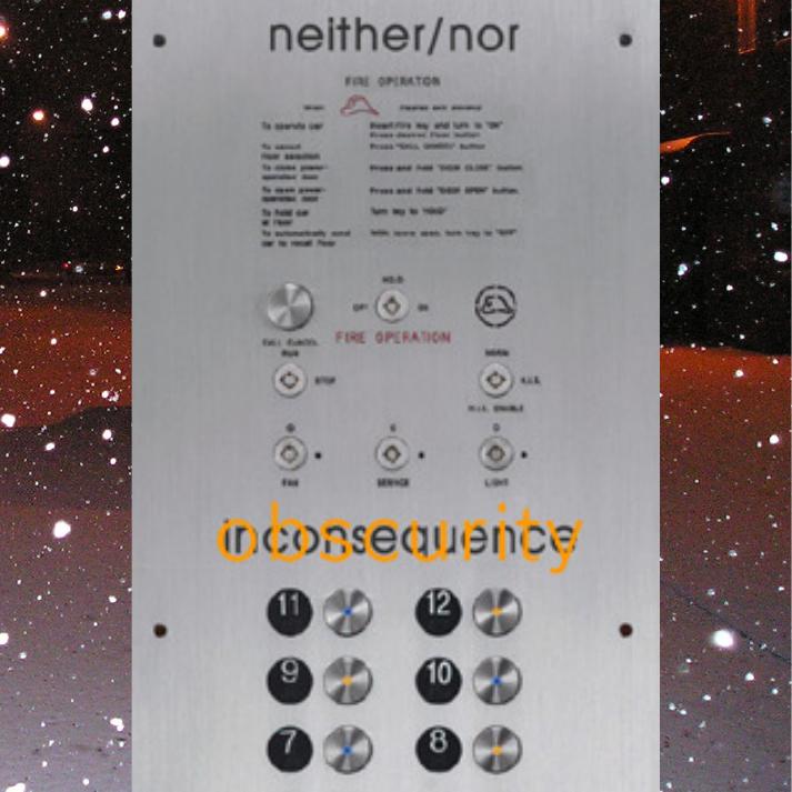 Elevator panel: obscurity