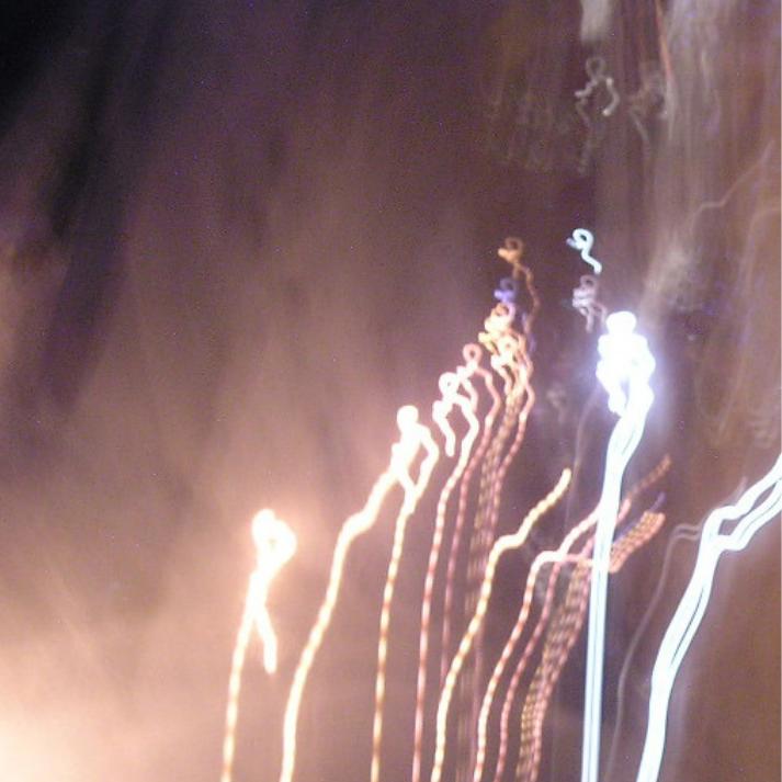 Abstract light trail photo