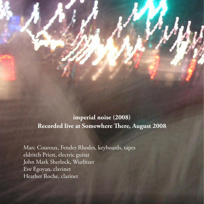 imperial noise cover photo, light trails