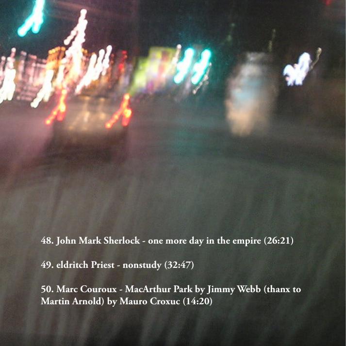 Toronto street at night, blurred lights